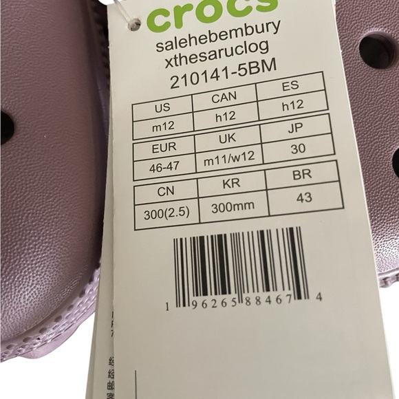 Crocs Pollex Saru Clog Salehe Bembury Mochi (12) - Picture 5 of 9